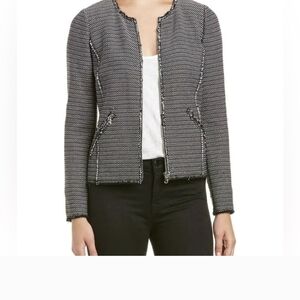 Rebecca Taylor, Tweed style Deconstructed Blazer,Size 0